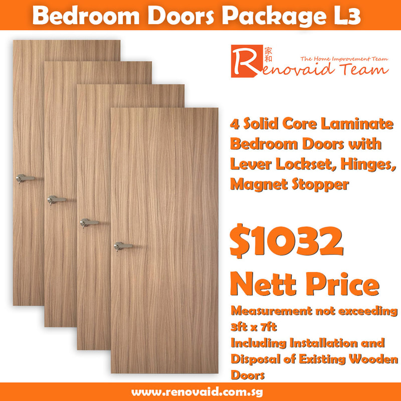 hdb solid core laminate bedroom doors promotion