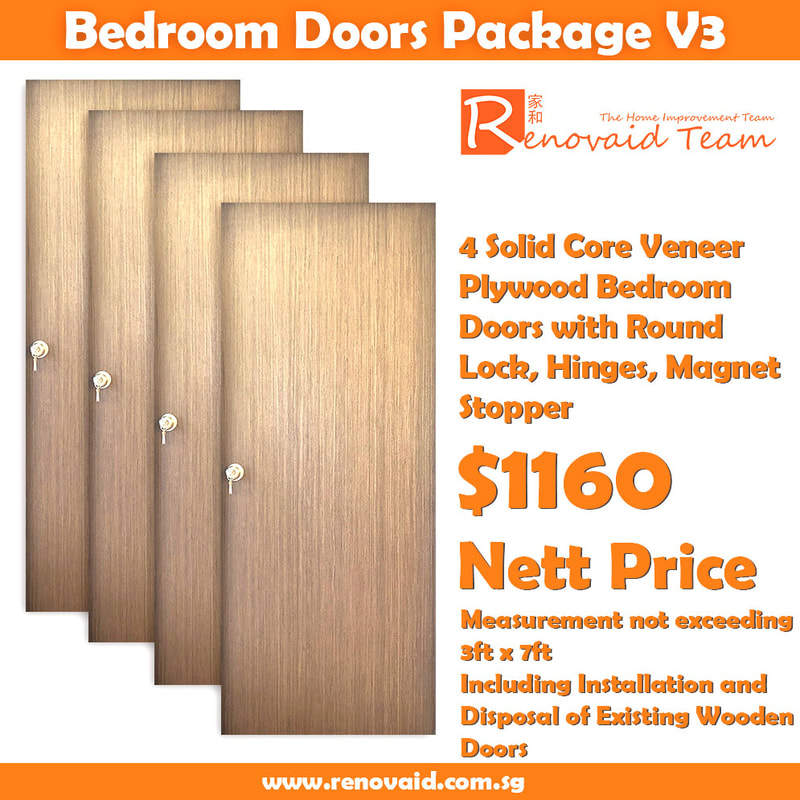 4 solid core veneer plywood bedroom doors promotions