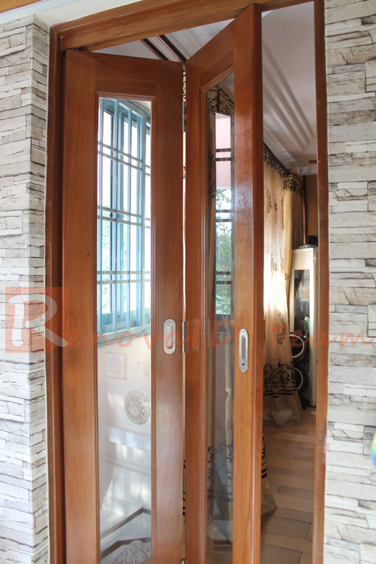 Wooden Bifold Door