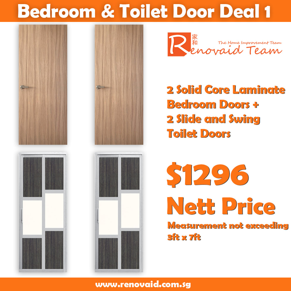 hdb and toilet door bundle sales