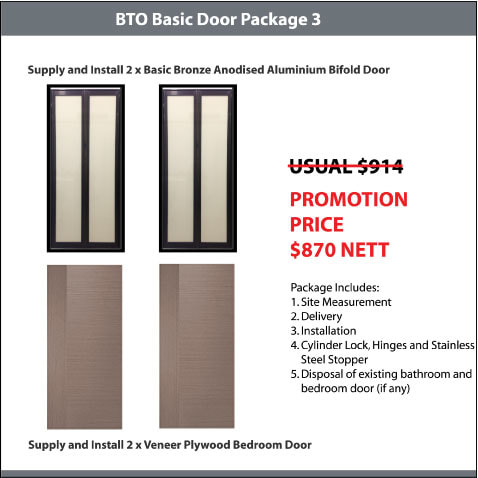 BTO Basic Door Package 3
