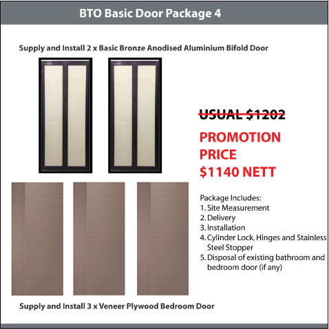 BTO Basic Door Package 4