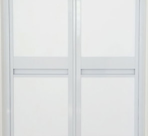 hdb toilet doors - premium aluminium bifold