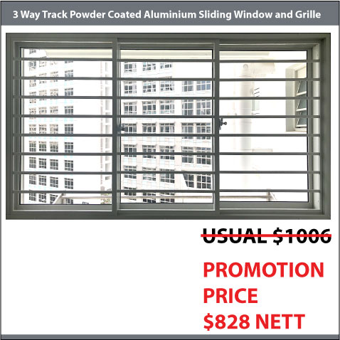 BTO Sliding Window and Grille