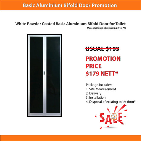 Promotion WPC Basic Bifold Door
